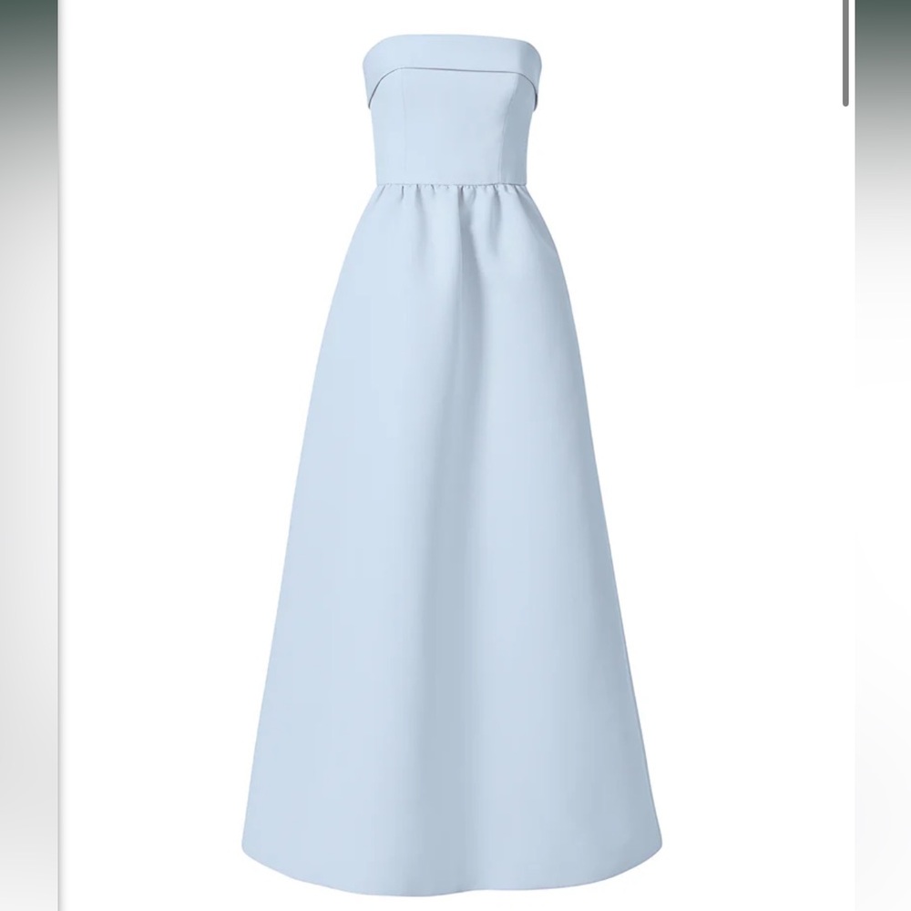 Amsale Rene dress in ice blue